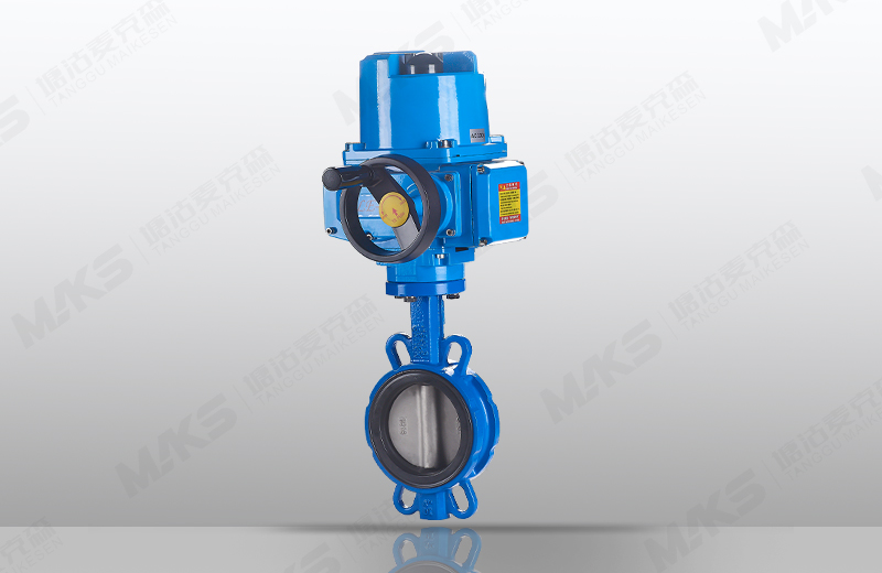 電動對夾式中線蝶閥